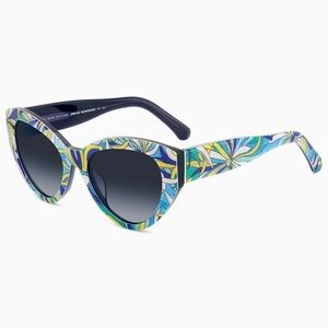 Kate Spade Paisleigh Blue Squared Sunglasses